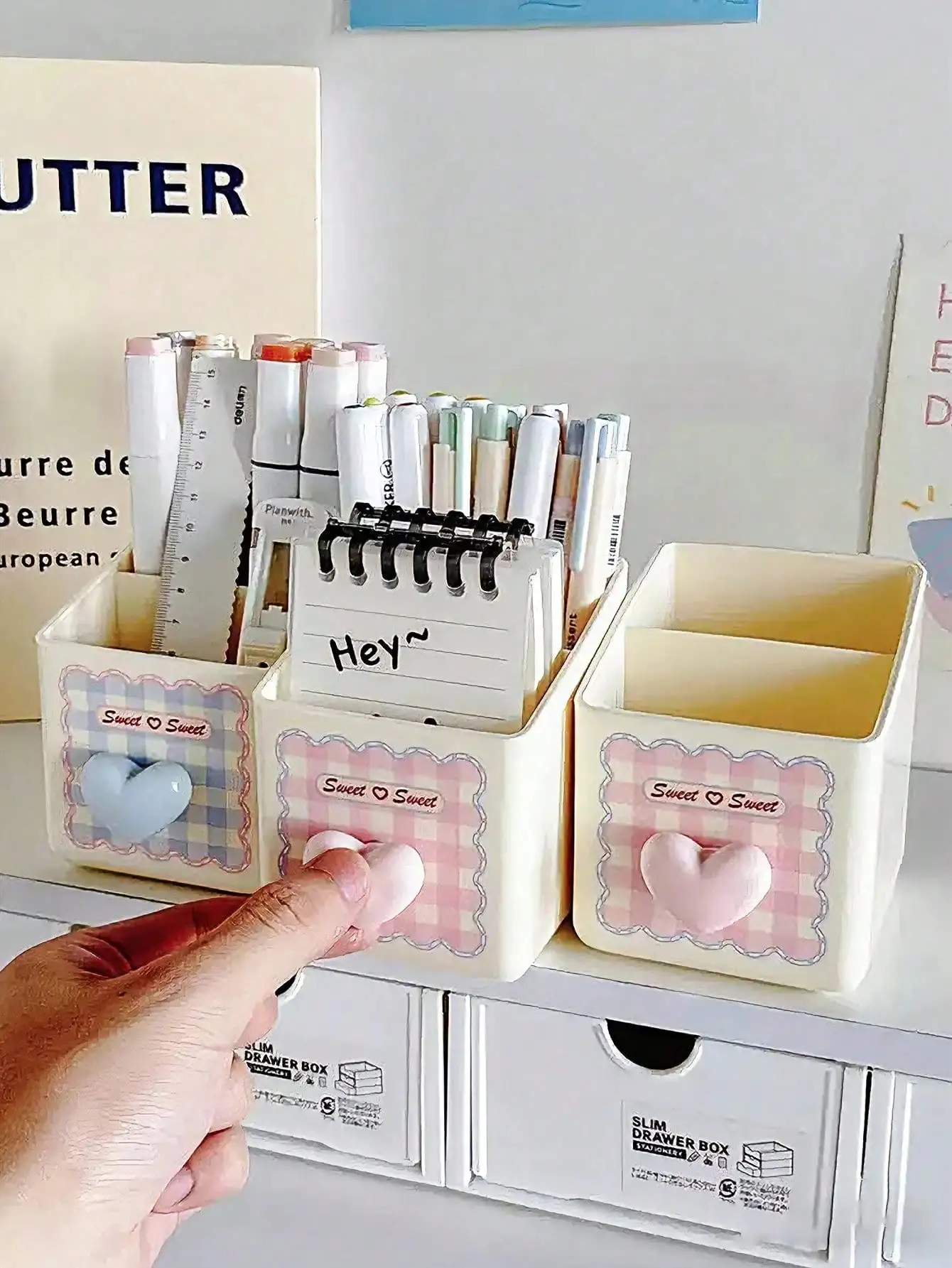 1pc Desktop Stationery Storage - Stationery And Office Supply Stores ulasan dan harga