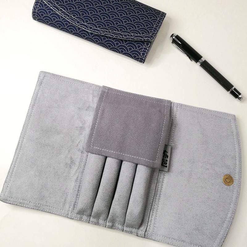 China Wind Pen Set 4 Pen Bag C - Pen Pouch Roll ulasan dan harga