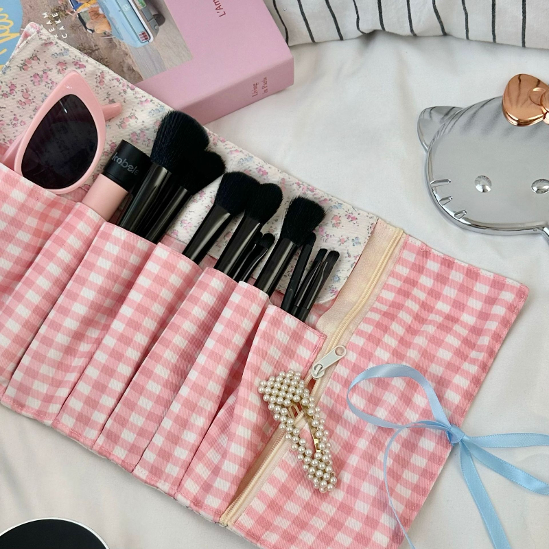 Aesthetic Spring Floral Roll-u - Pen Pouch Roll ulasan dan harga