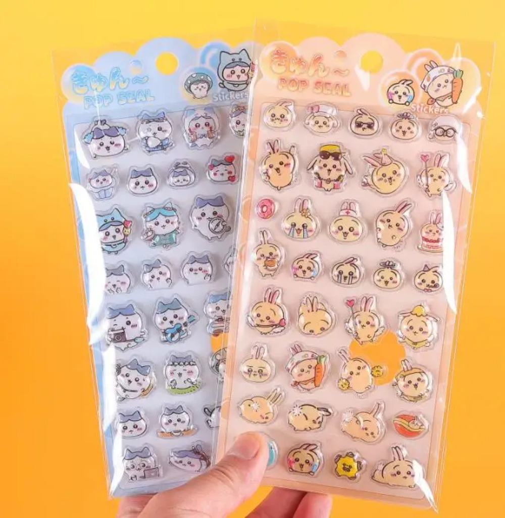 Cute Cartoon Chikawas Giey Kaw - Memo Pad Sticky ulasan dan harga