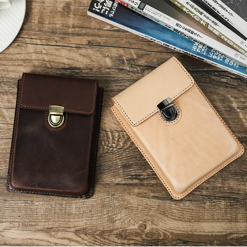 Luxury Genuine Leather Handcra - Pen Pouch Roll ulasan dan harga