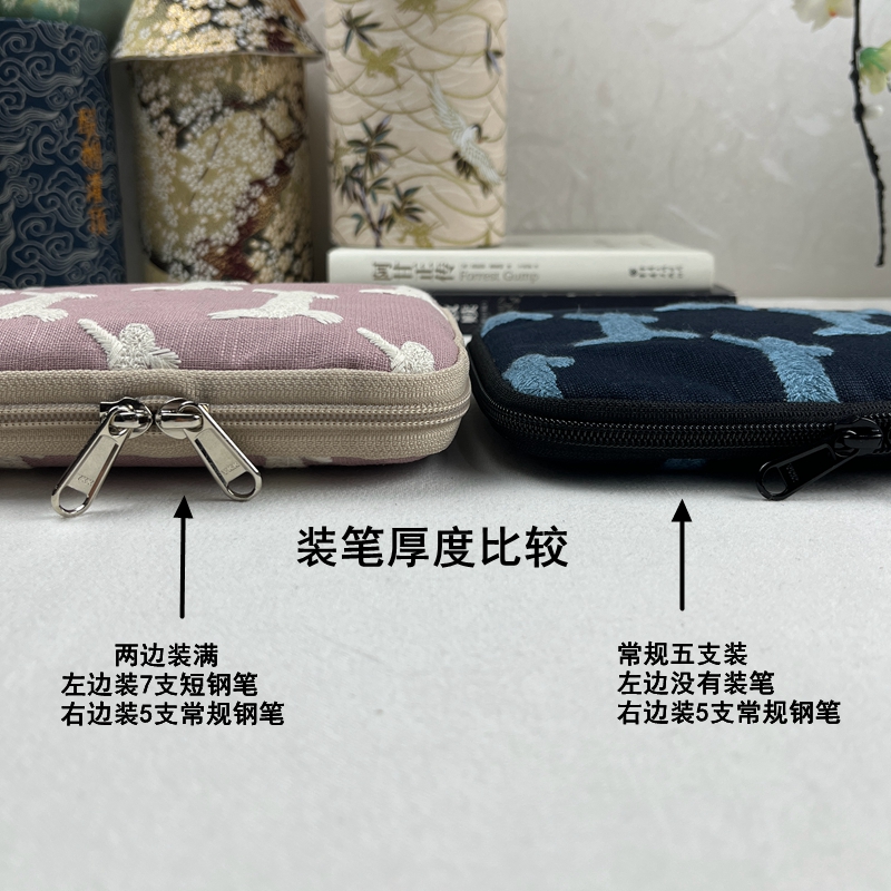New Fabric Pen Holder Bag, Sho - Pen Pouch Roll ulasan dan harga