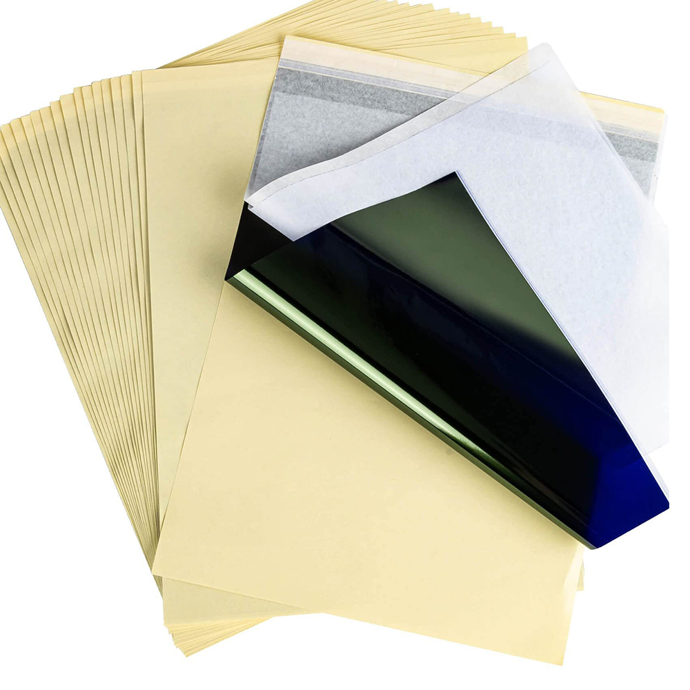 KVM 5/100Pcs Tattoo Transfer P - Carbon Copy Book ulasan dan harga