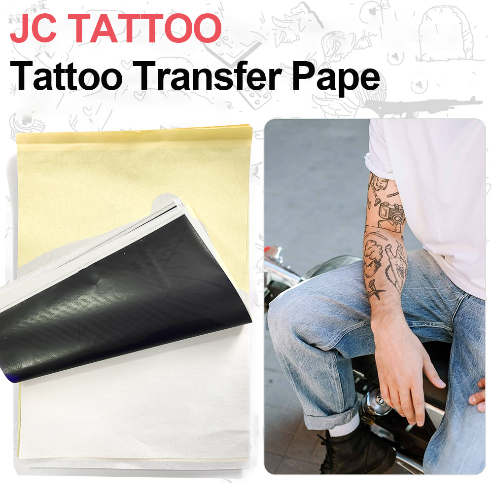 KVM 5/100Pcs Tattoo Transfer P - Carbon Copy Book ulasan dan harga