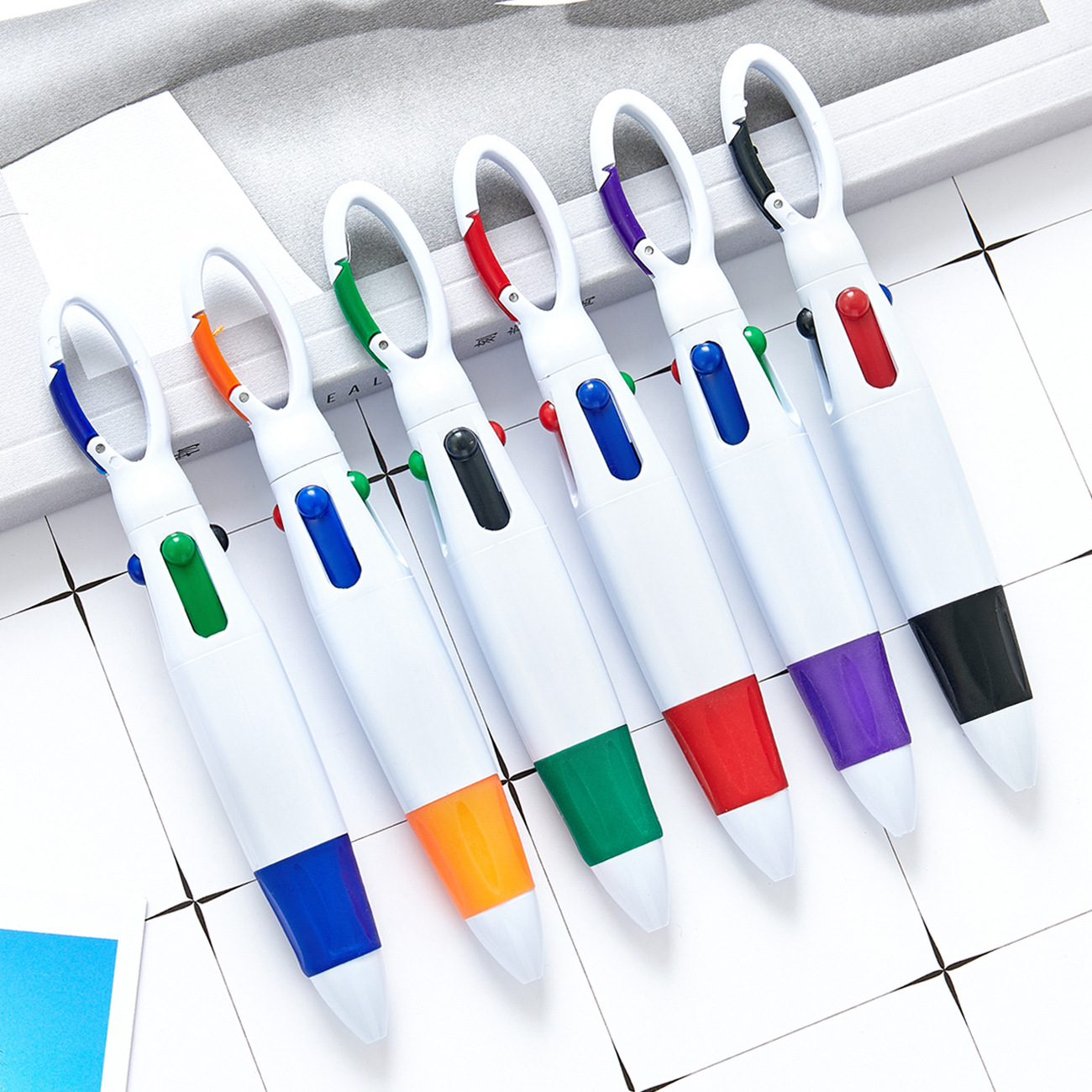 2Pcs Gel Pen 4 Color Inks Port - Stationery And Office Supply Chain ulasan dan harga