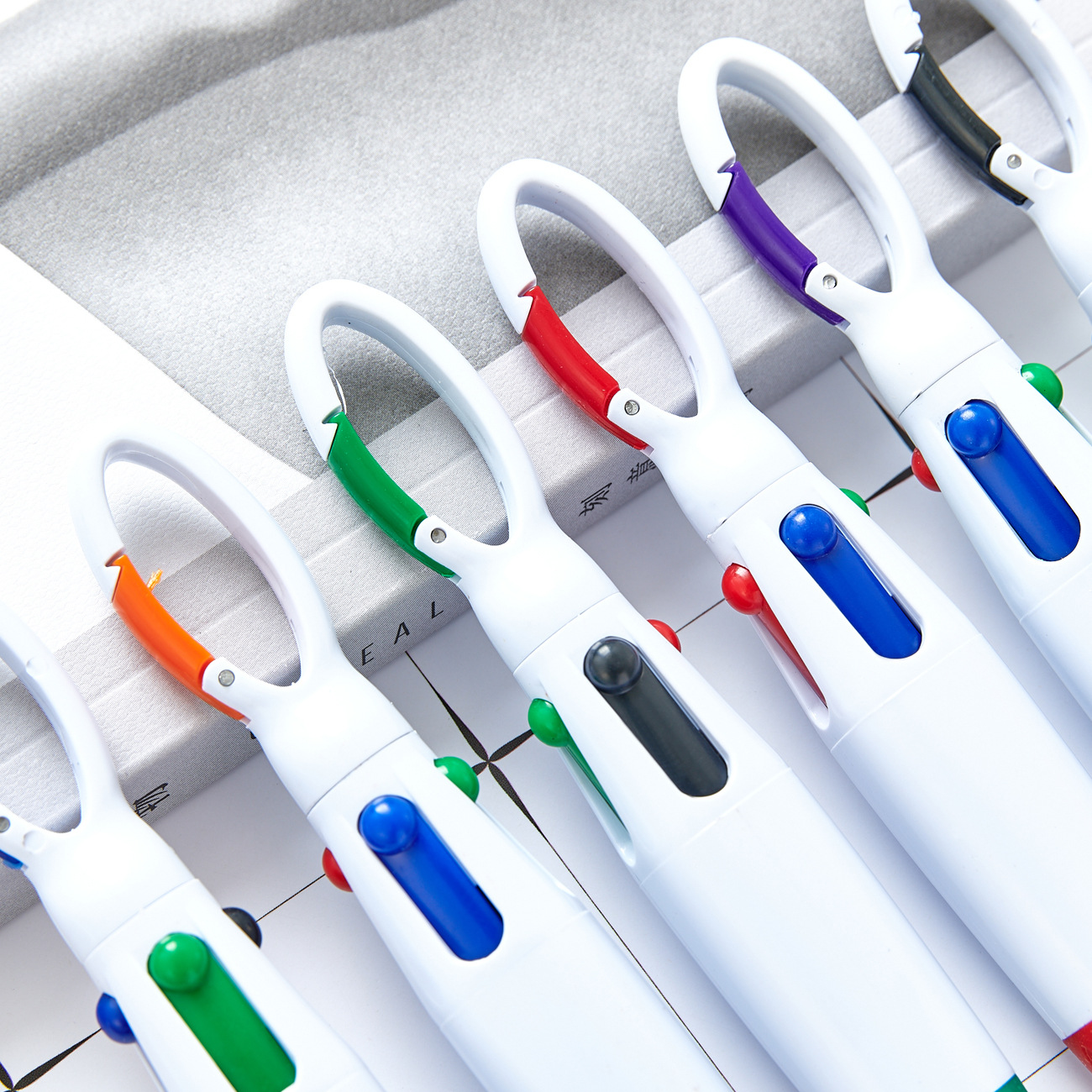 2Pcs Gel Pen 4 Color Inks Port - Stationery And Office Supply Chain ulasan dan harga