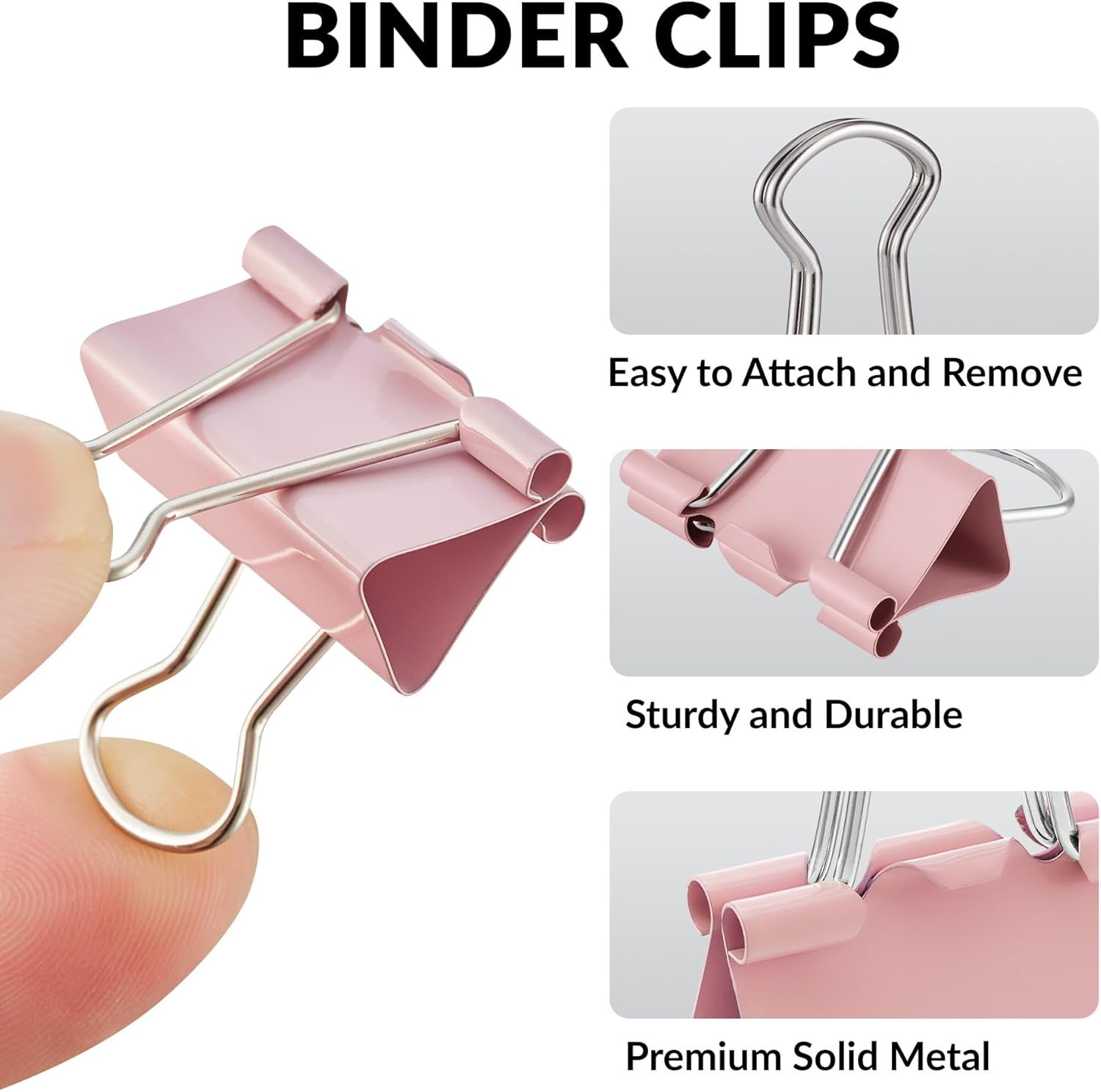 100 Count Binder Clips Assorte - Binder Clip Assorted ulasan dan harga
