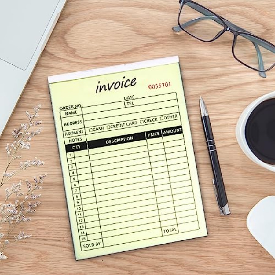 Invoice Receipt Book with Carb - Carbon Copy Book ulasan dan harga