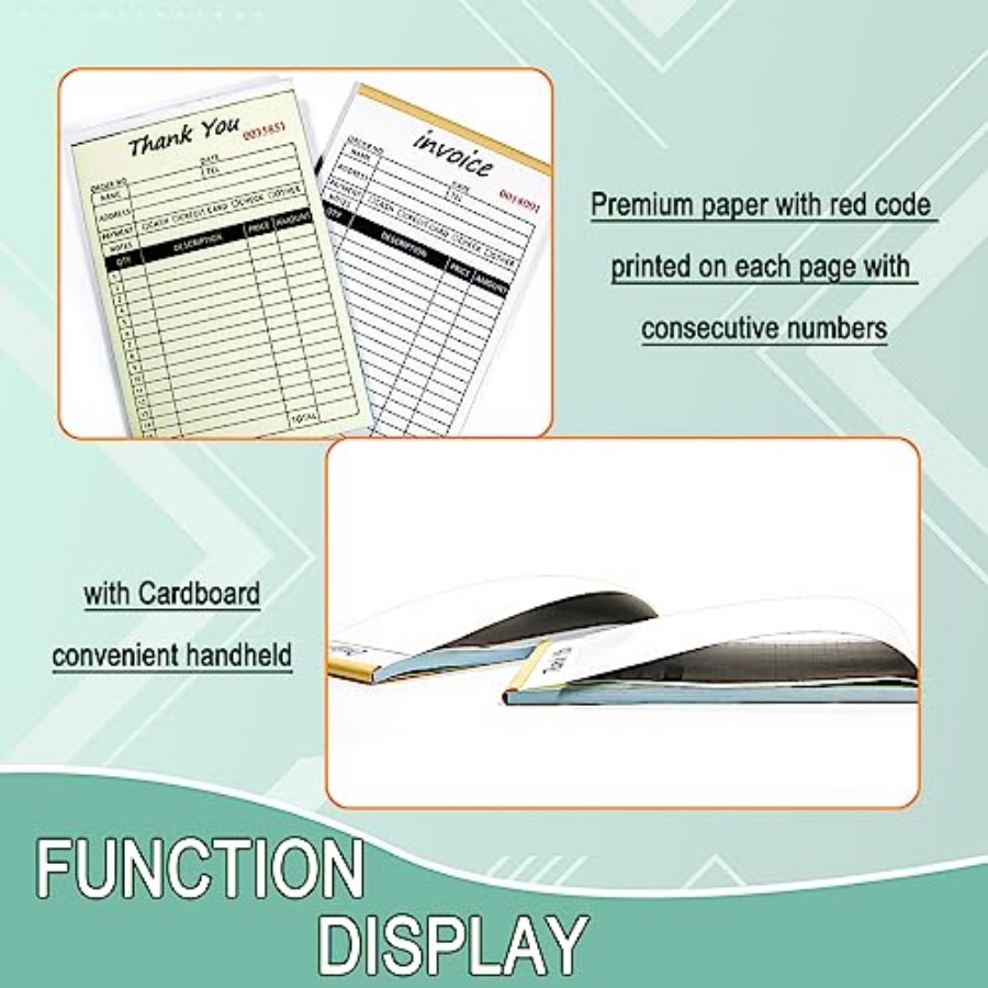 Invoice Receipt Book with Carb - Carbon Copy Book ulasan dan harga