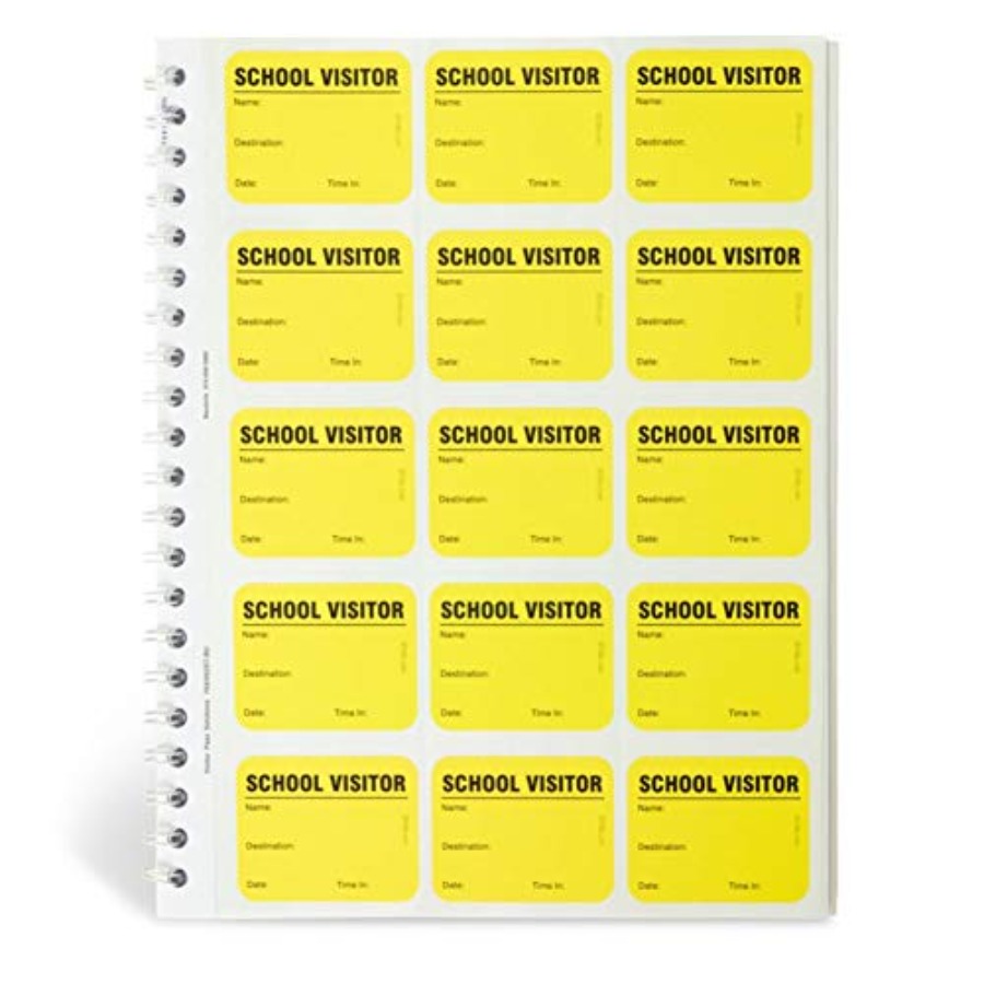 School Visitor Log Book Spiral - Carbon Copy Book ulasan dan harga