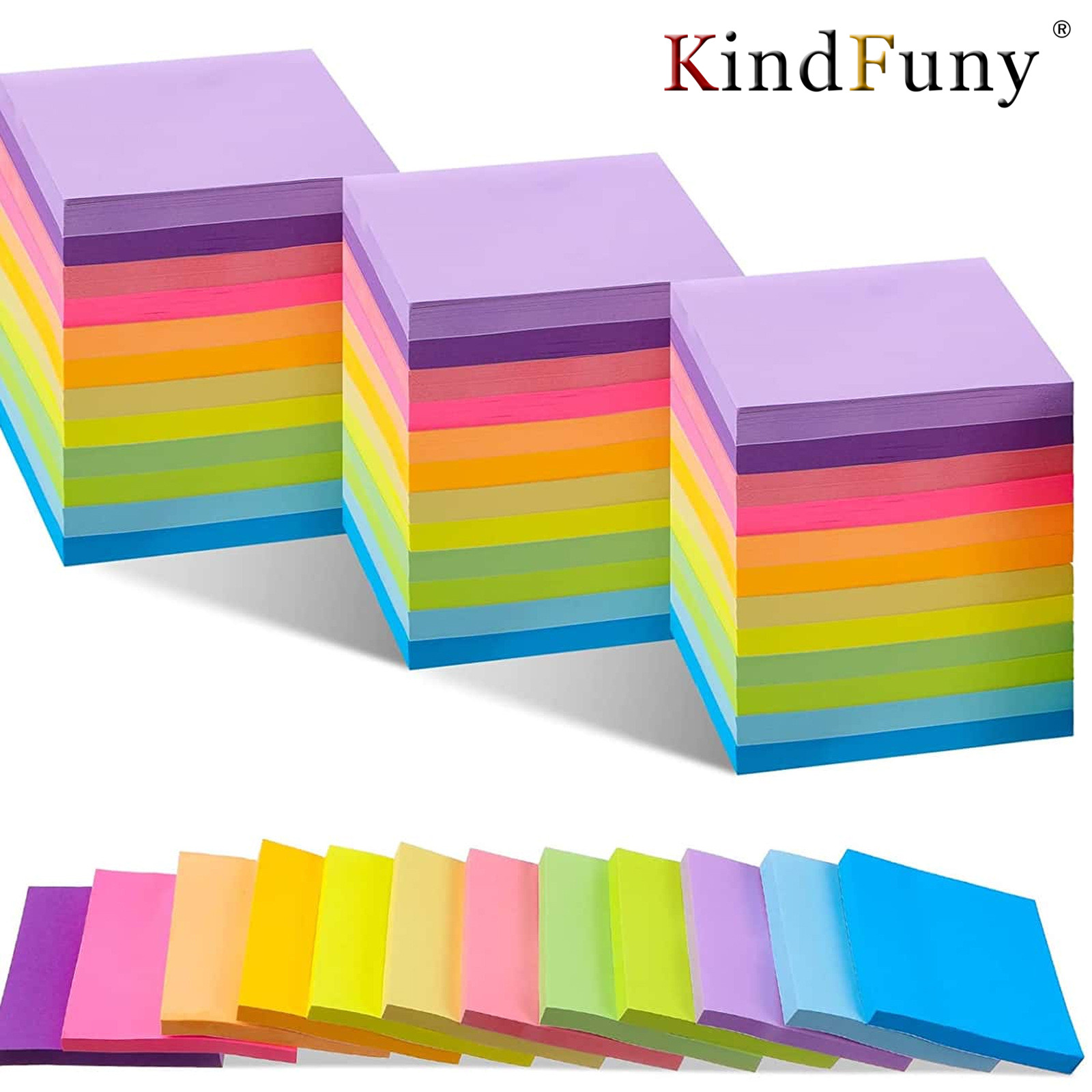 6 Pcs Fluorescent color 3*3inc - Graph Paper Pad ulasan dan harga