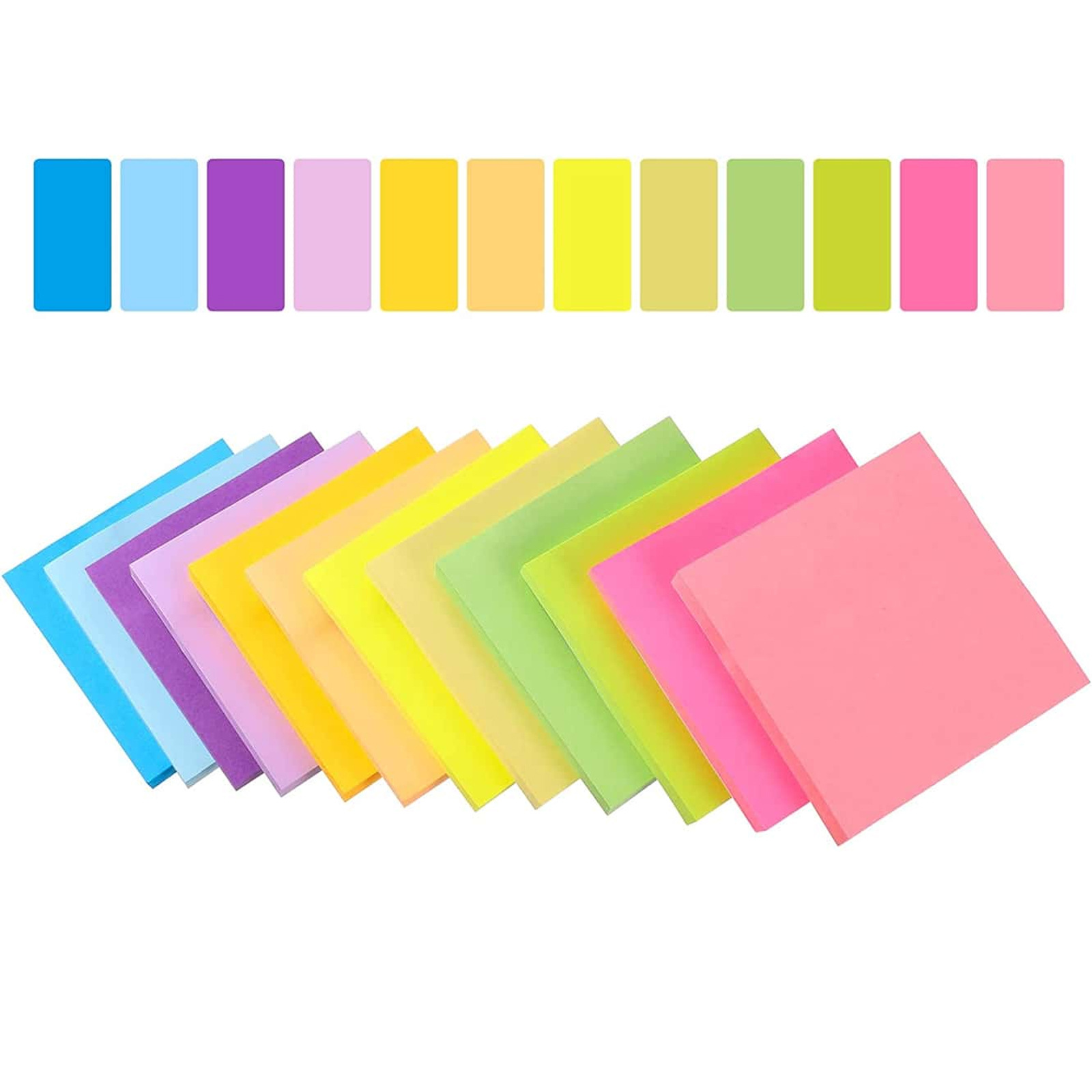 6 Pcs Fluorescent color 3*3inc - Graph Paper Pad ulasan dan harga