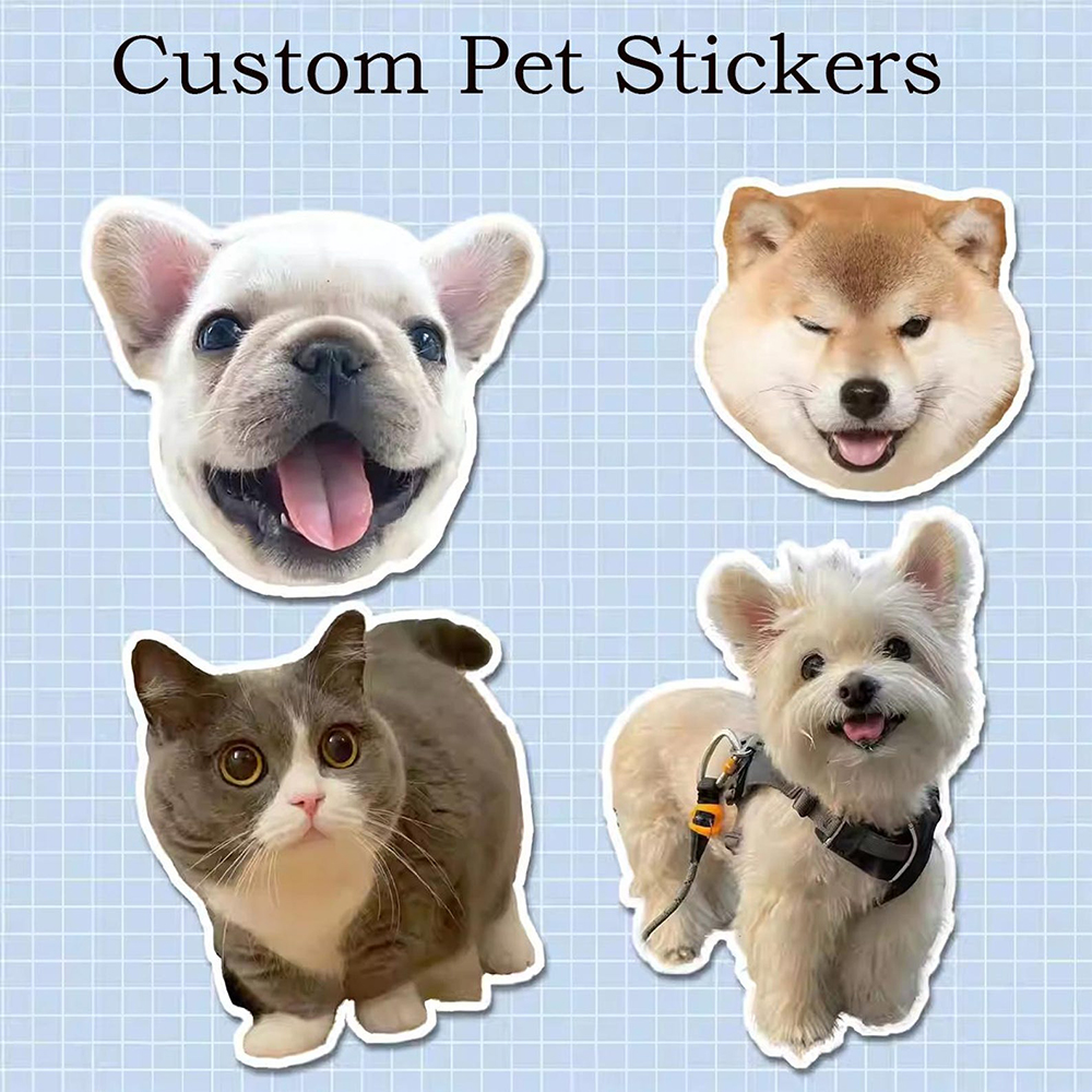 Custom Dog Animal Stickers Fun - Memo Pad Sticky ulasan dan harga