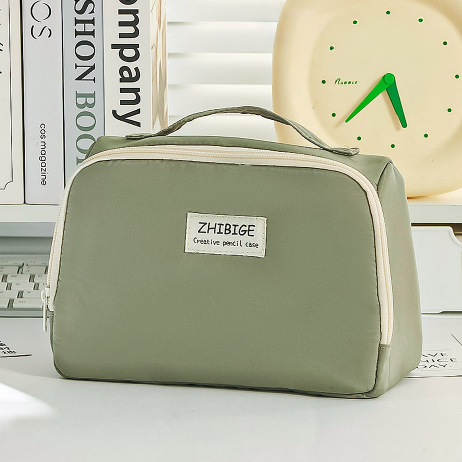 Large Capacity Pencil Case Bla - Pen Pouch Roll ulasan dan harga