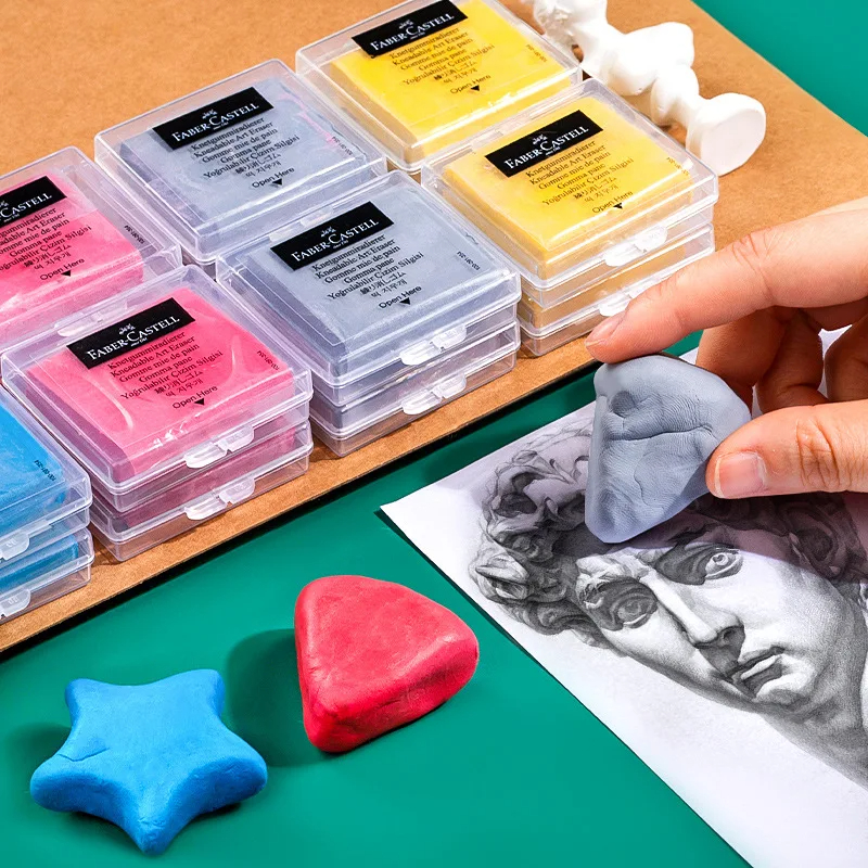 Faber-Castell 2pcs Drawing Art - Rubber Eraser Kneaded ulasan dan harga